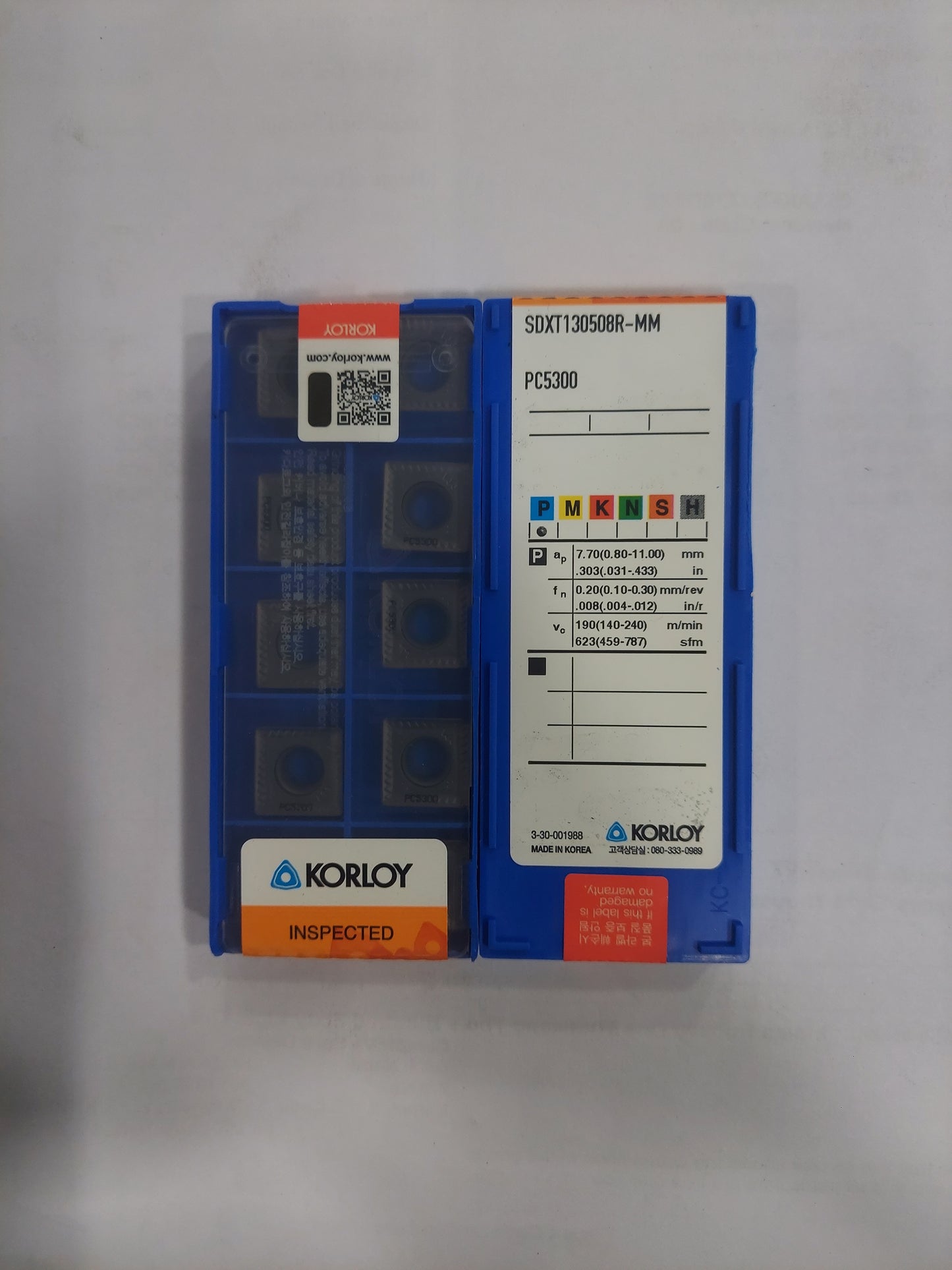 Milling SDXT Insert Korloy โ Midland Tools India