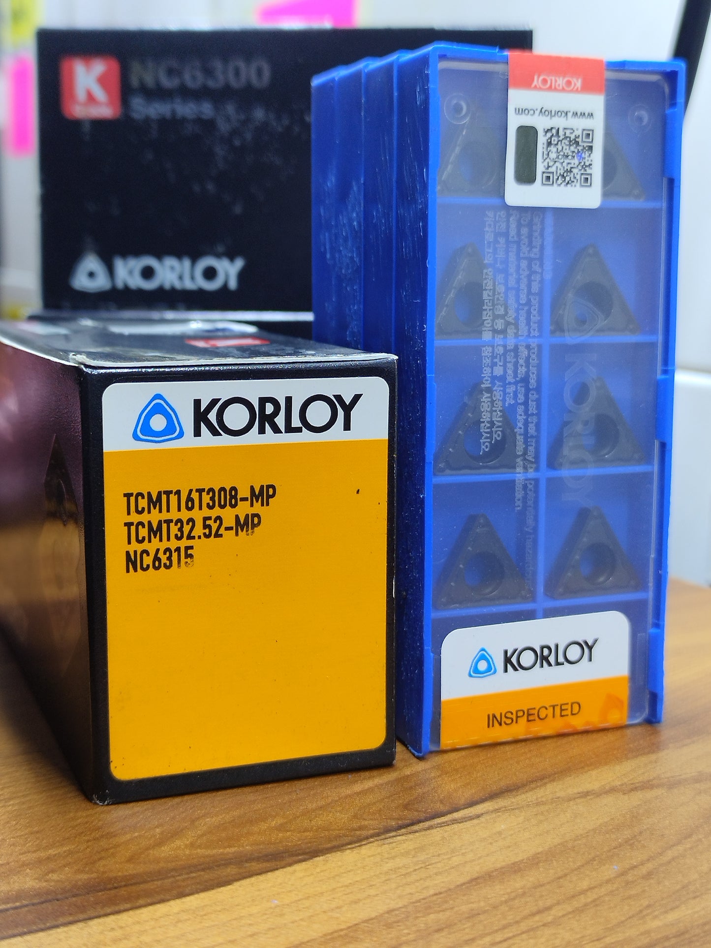 TCMT16T304/08 TURNING INSERT (KORLOY)