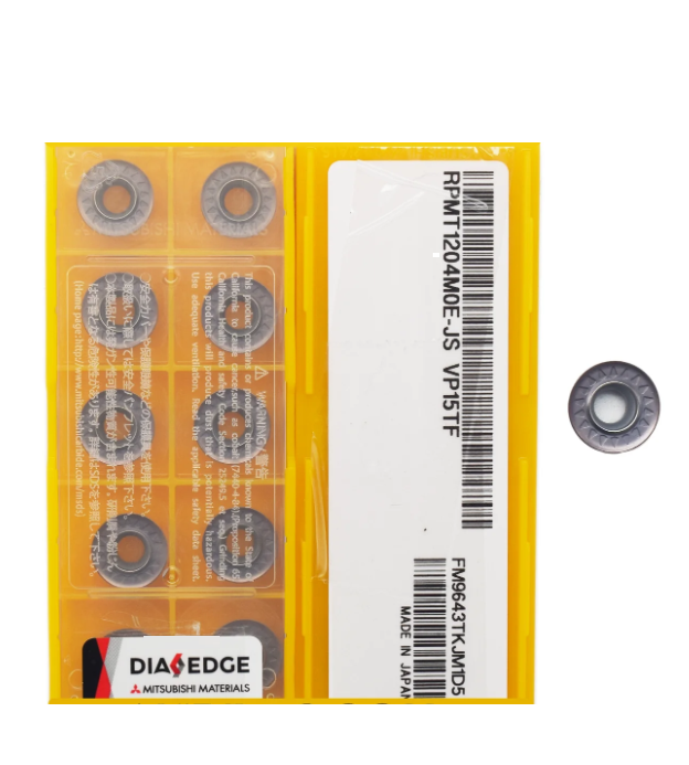 R6 RPMT 1204 MOE VP 15TF INSERT (MITSUBISHI) โ Midland Tools India
