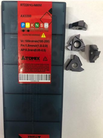 RT2201G AX3200 External Threading Insert โ Atomix โ Midland Tools India