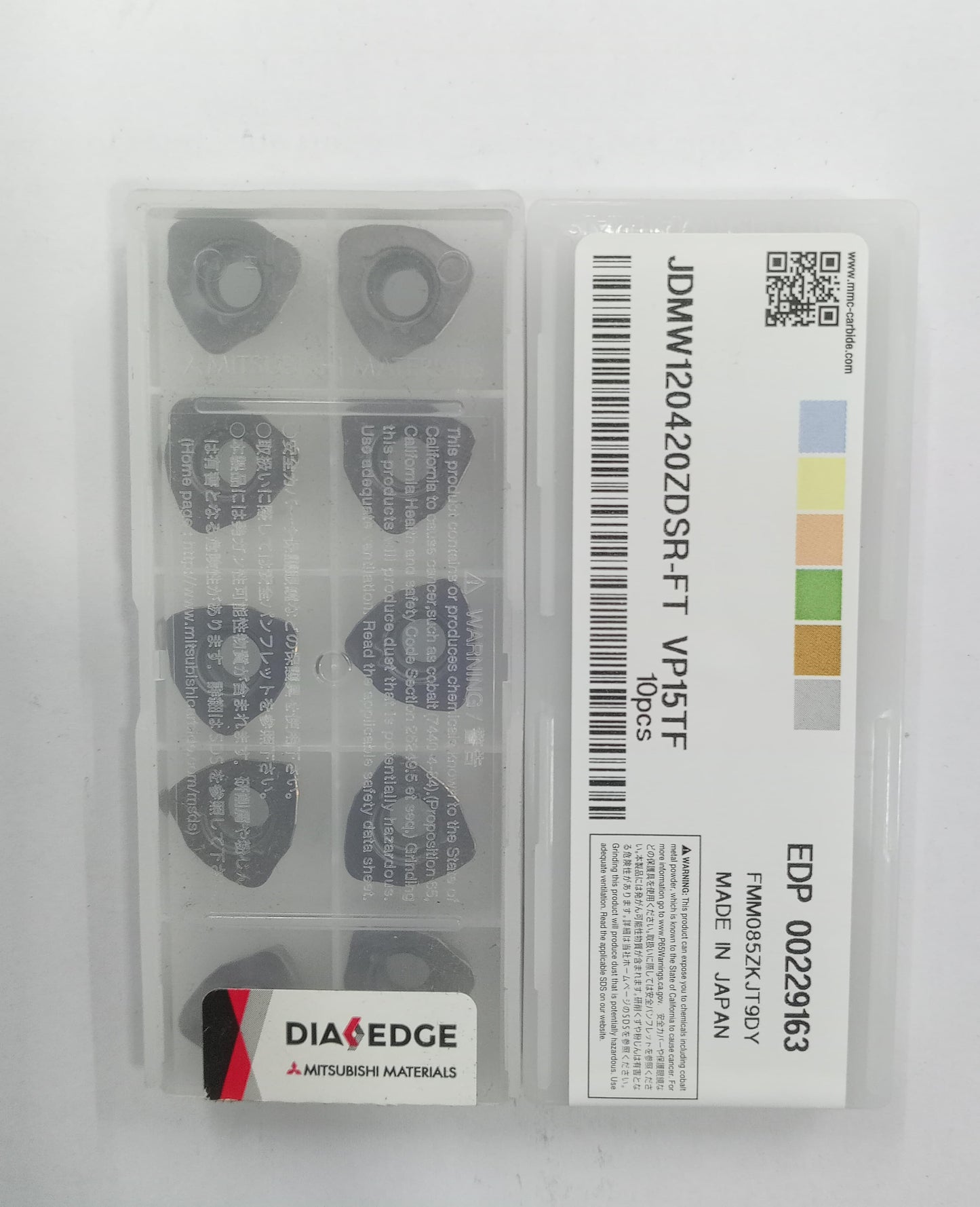 JDMW120420 ZDSR-FT VP15TF MILLING INSERT (MITSUBISHI)