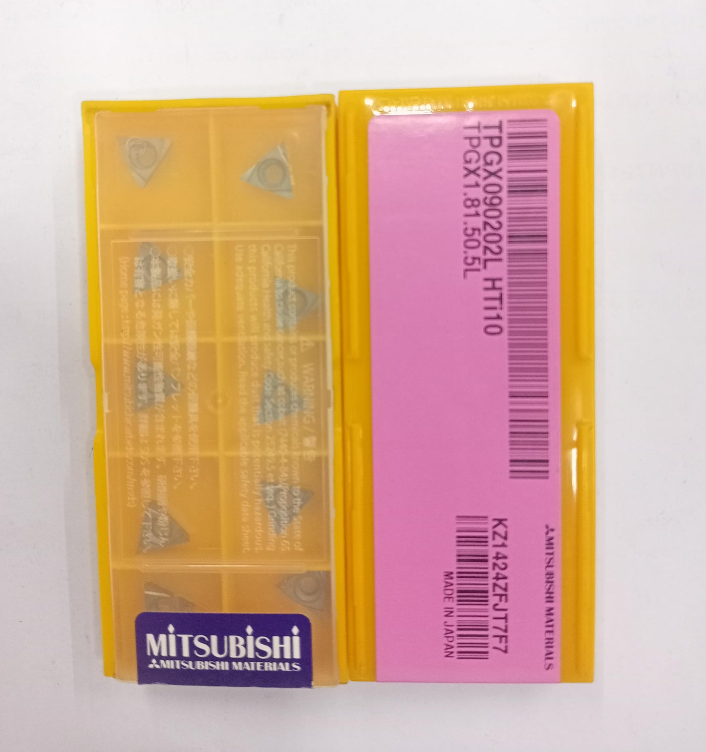 TPGX090202 L HTi10 MILLING INSERT (MITSUBISHI)