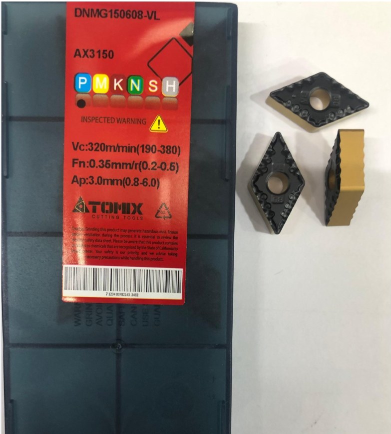 DNMG Atomix carbide insert box