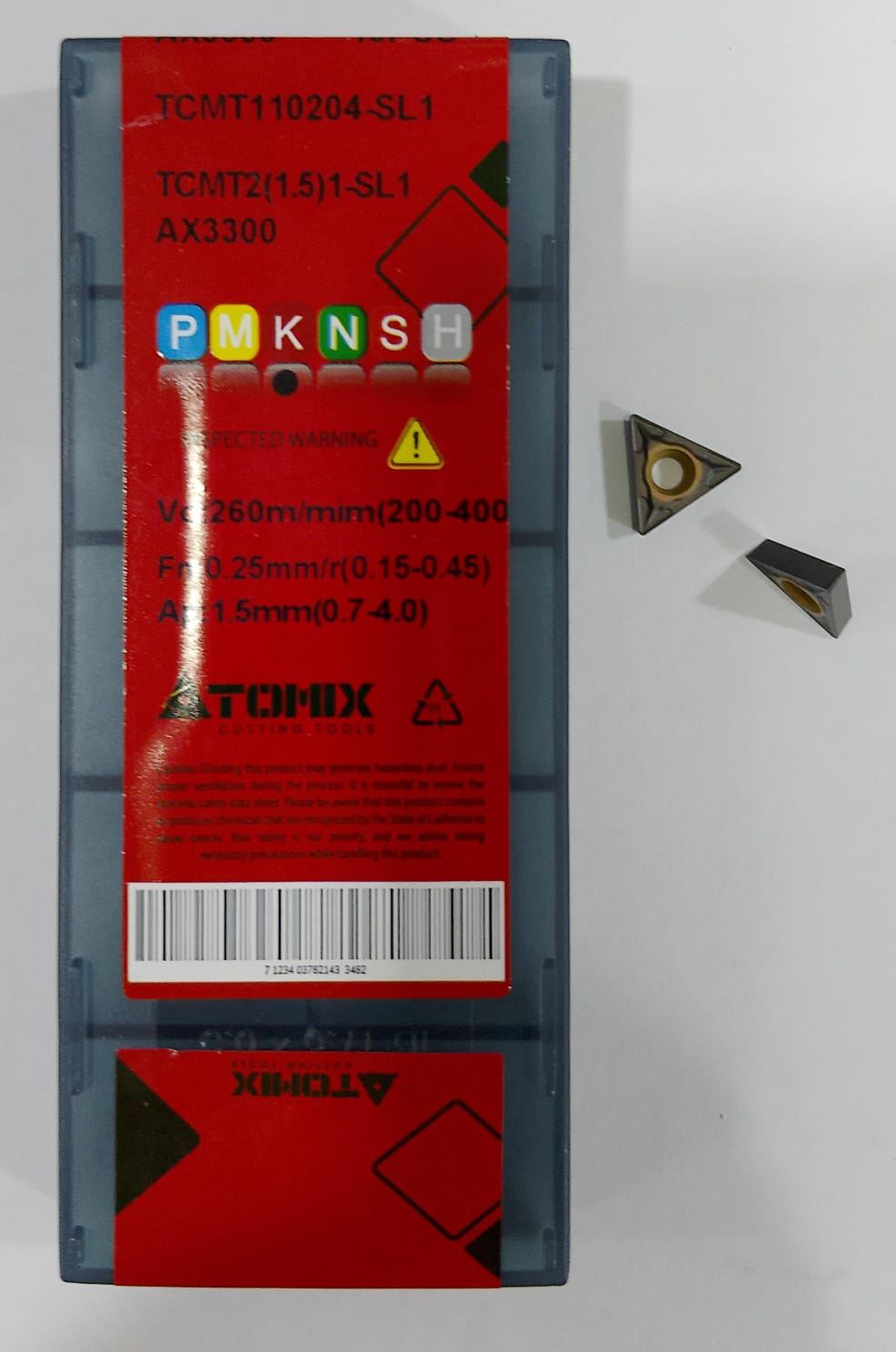TCMT110204-SL1 INSERT (ATOMIX)