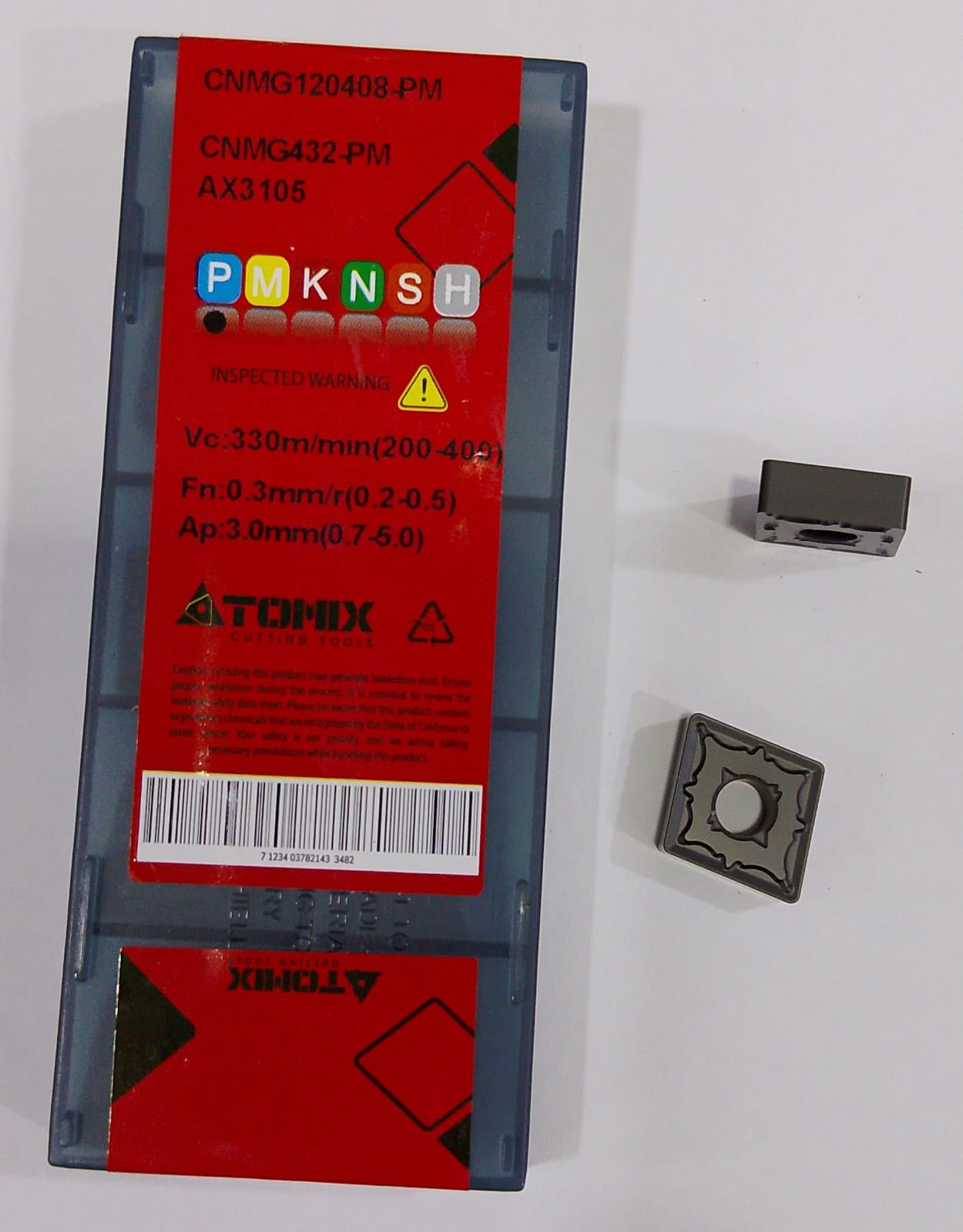 CNMG120408 INSERT (ATOMIX)