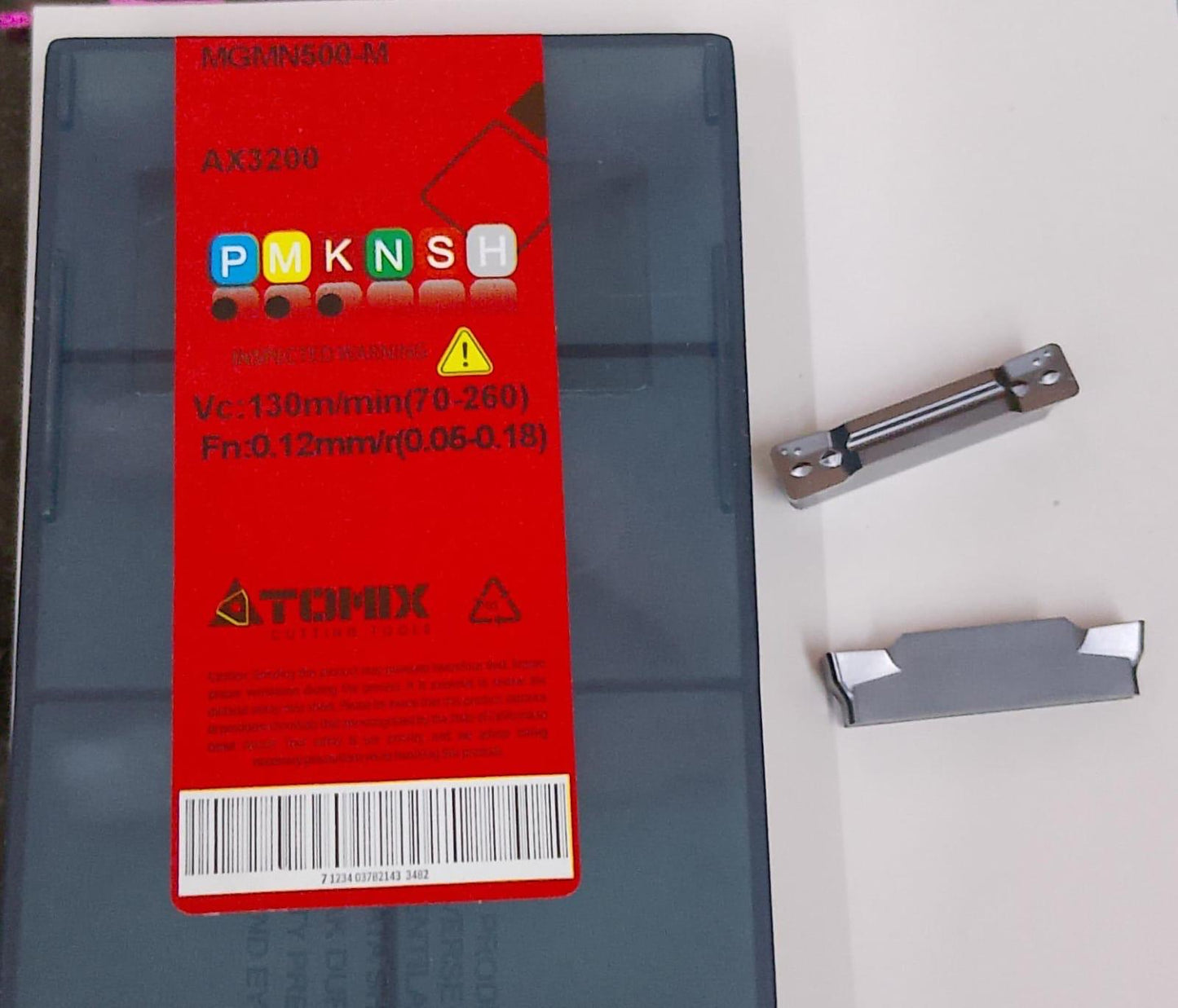 MGMN500 Grooving Insert โ Atomix โ Midland Tools India