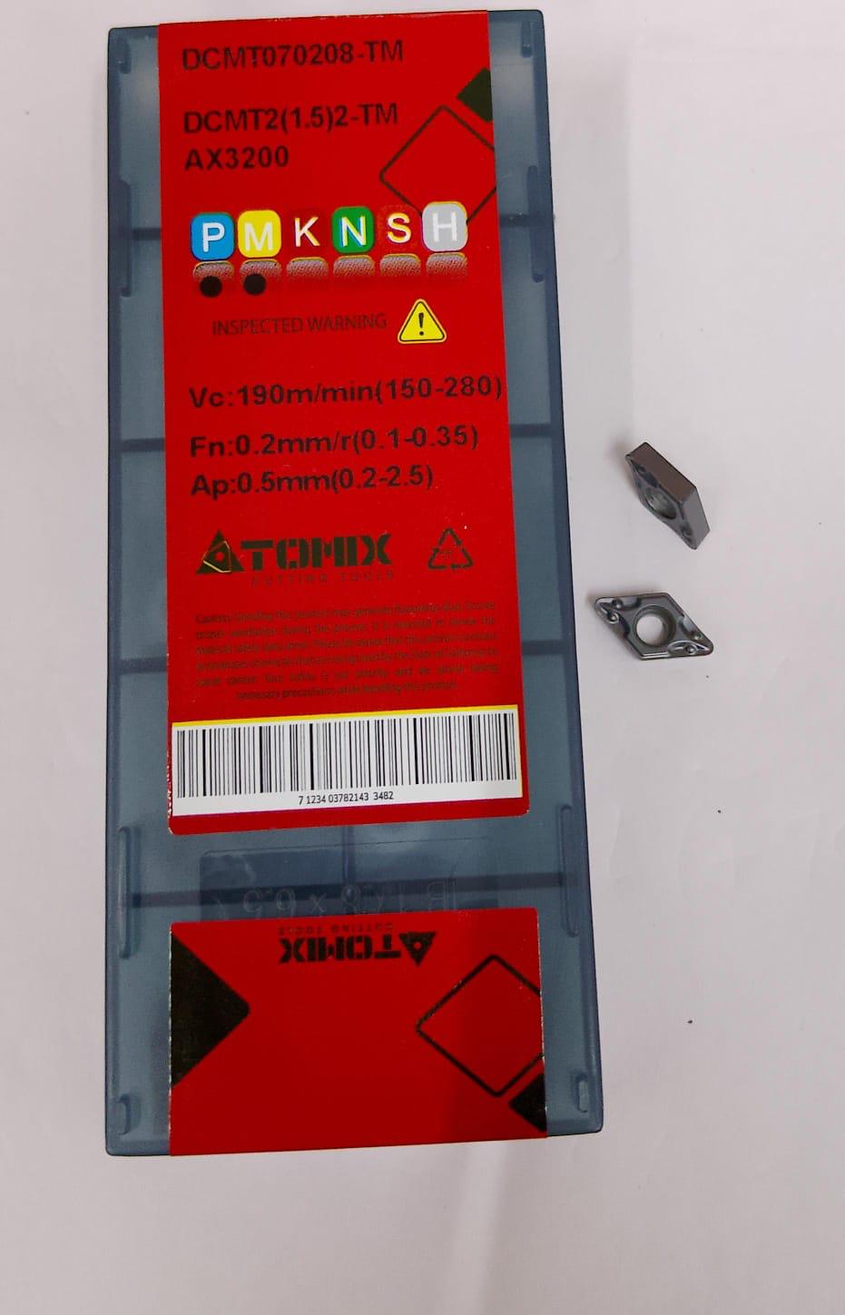 DCMT070208-TM-AX3200 TURNING INSERT (ATOMIX)