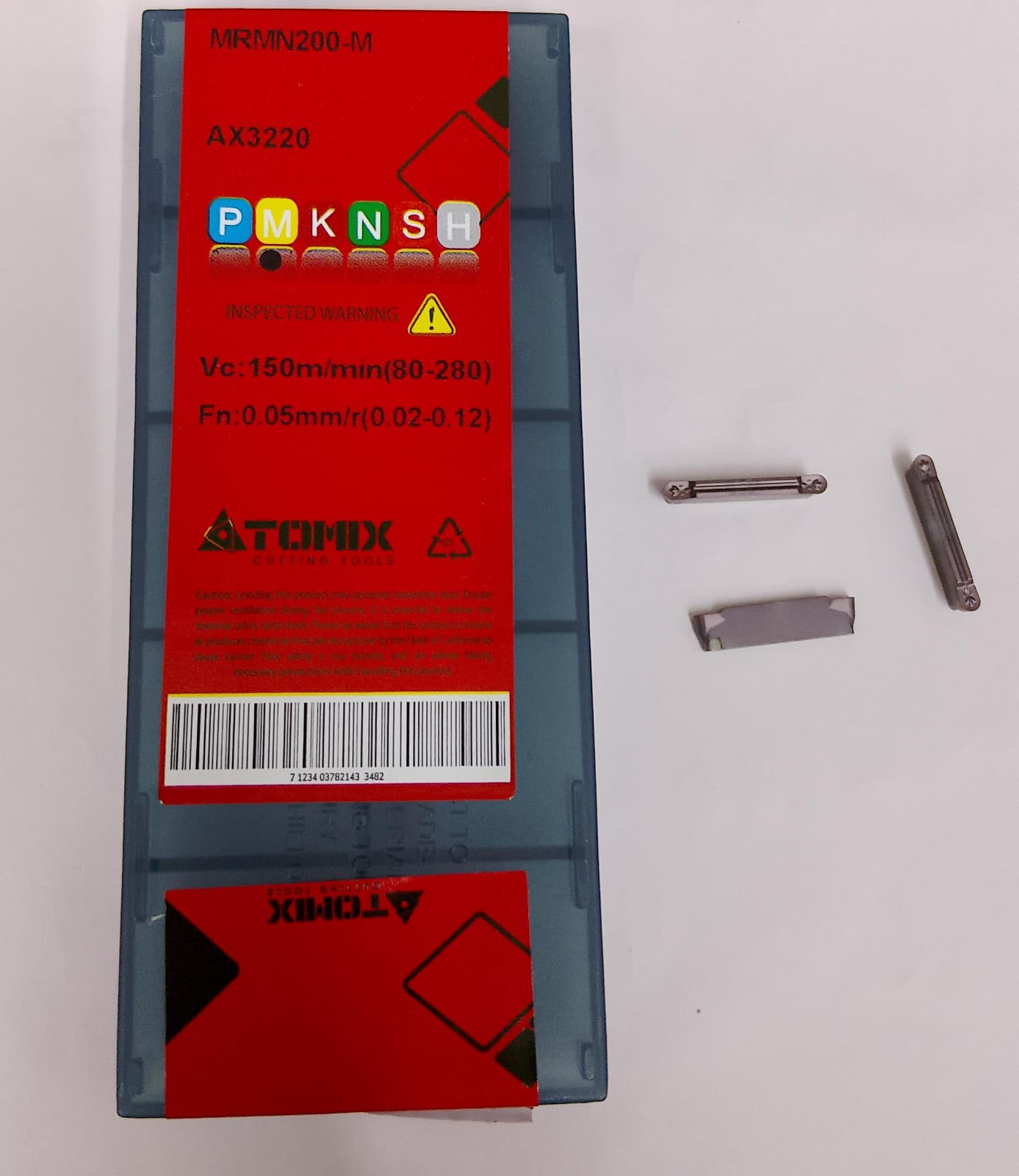 MRMN 200-M Groving Insert Atomix (Universal Grade)