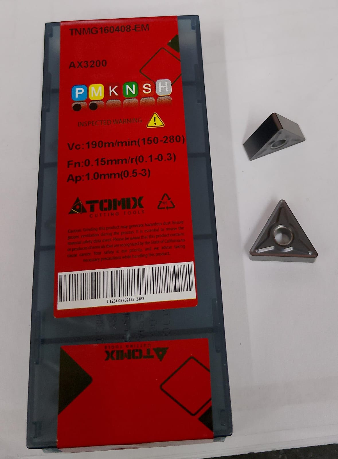 TNMG160408 INSERT (ATOMIX)