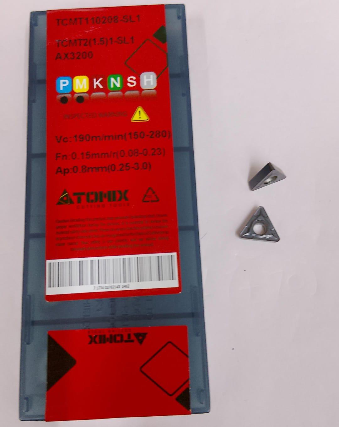 TCMT110208 Turning Insert โ Atomix โ Midland Tools India