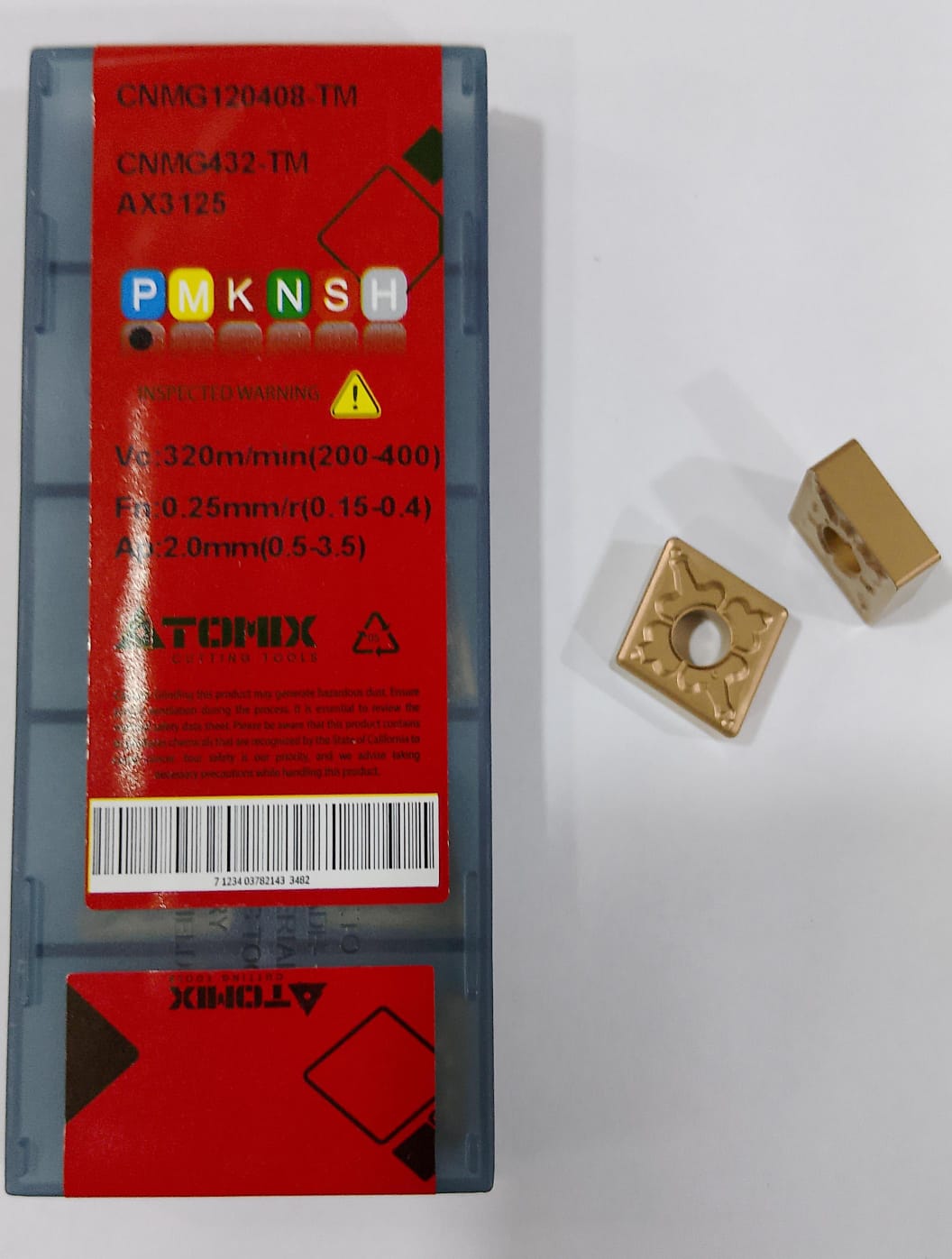 CNMG120408 INSERT (ATOMIX)