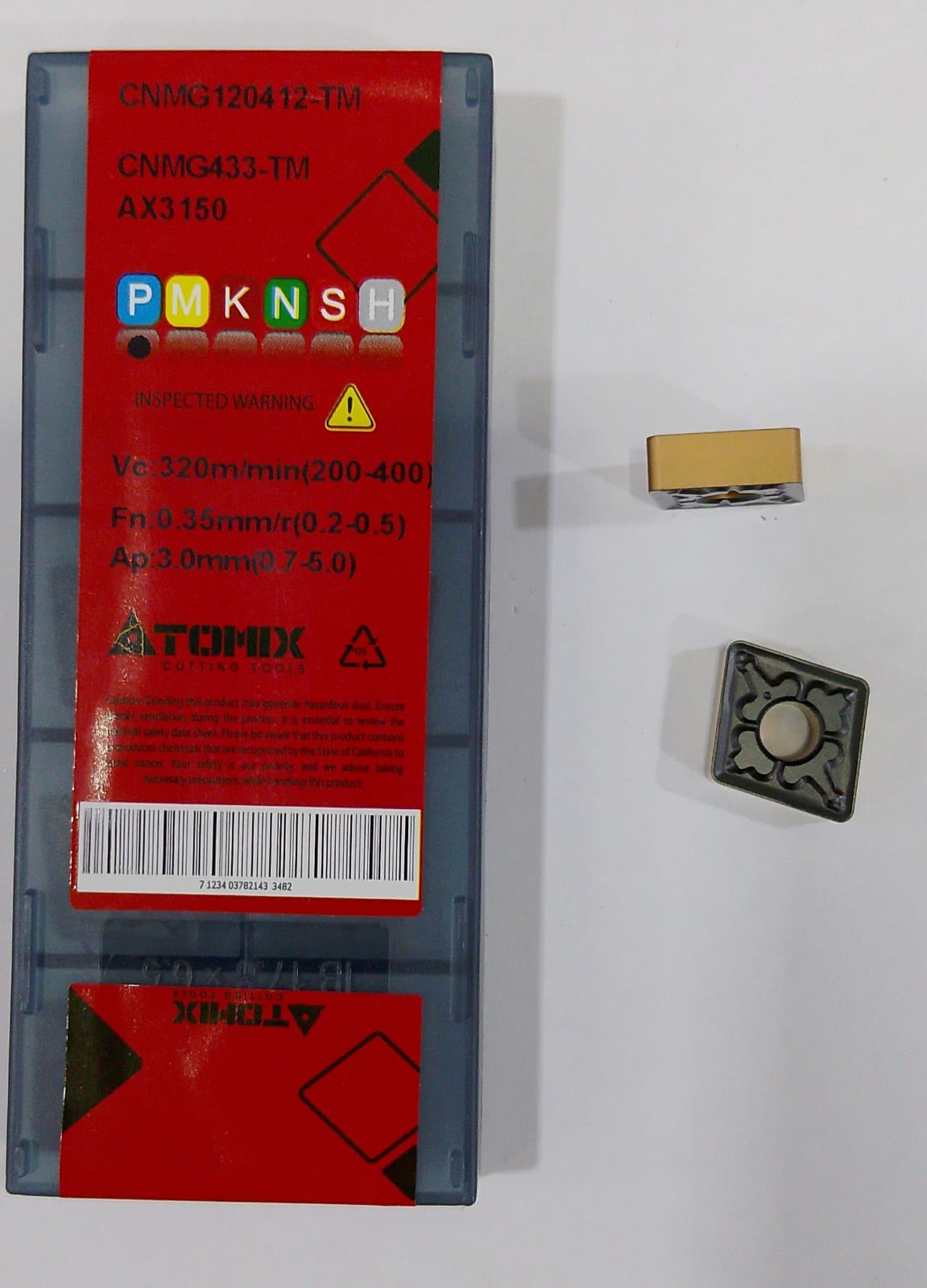 CNMG120412 INSERT (ATOMIX)