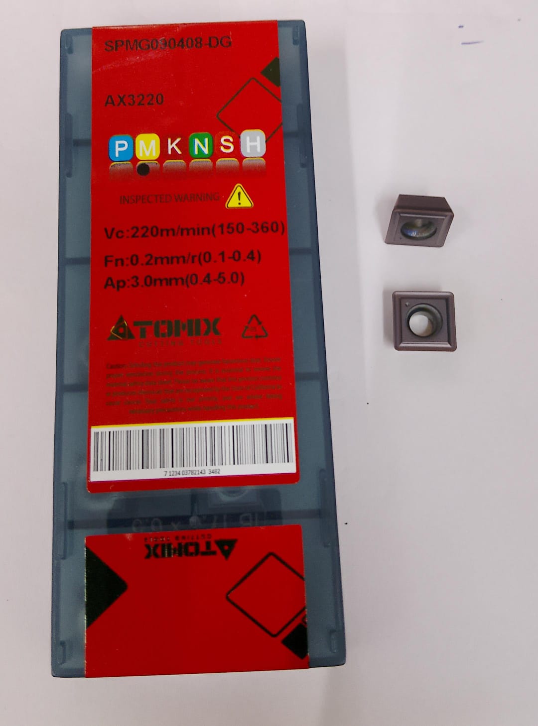SPMG090408-DG Drilling Insert โ Atomix โ Midland Tools India