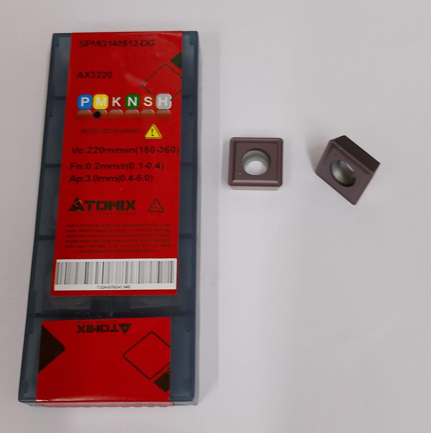SPMG140512-DG Drilling Insert โ Atomix โ Midland Tools India