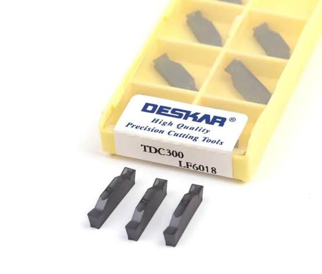 TDC300 LF6018 GROOVING INSERT (DESKAR) โ Midland Tools India