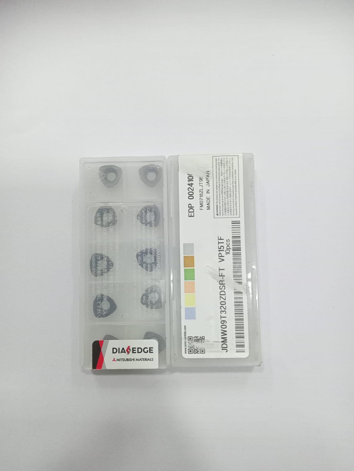 JDMW09T320 ZDSR-JM VP15TF MILLING INSERT (MITSUBISHI)