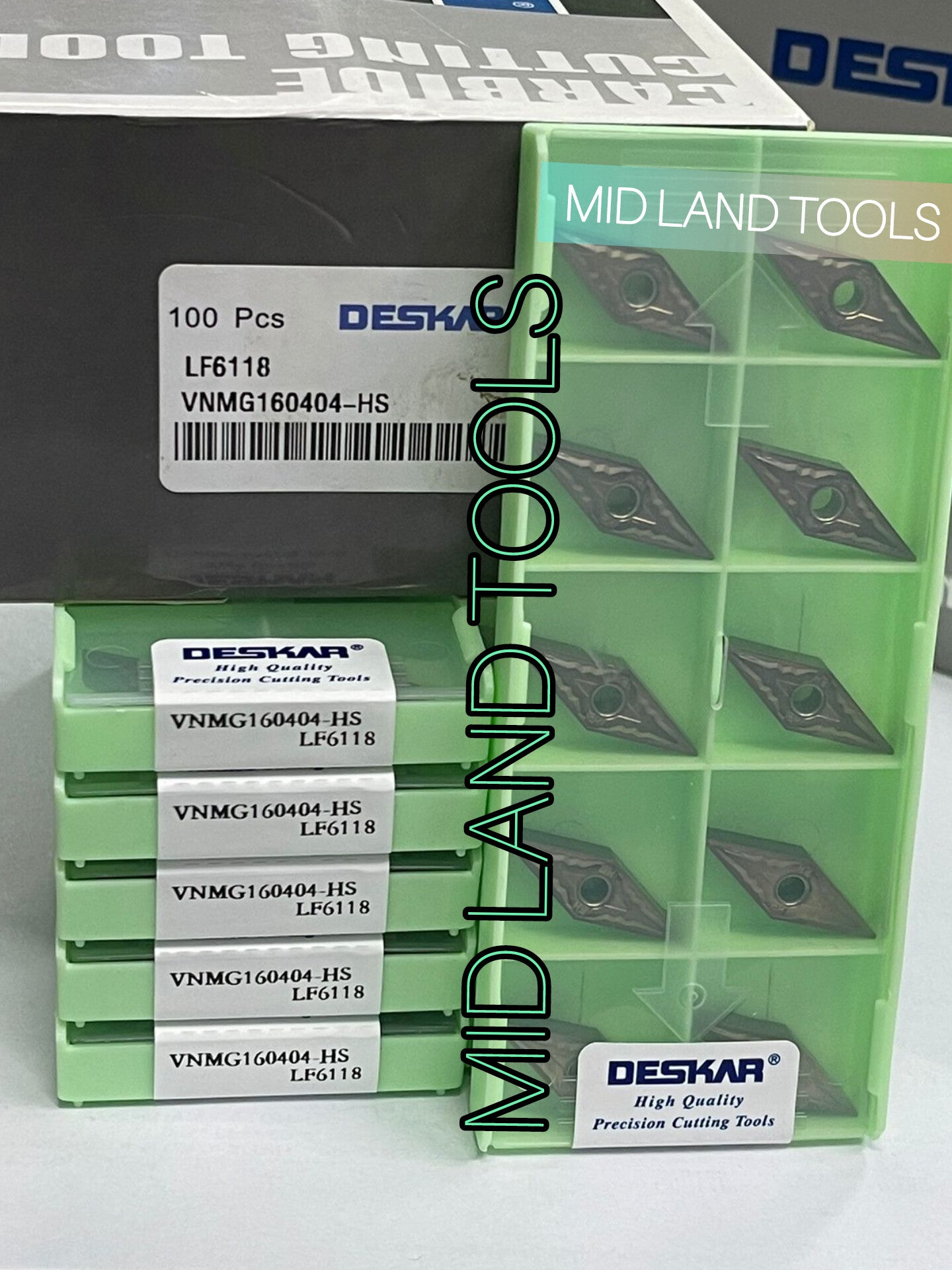 VNMG160404 HS/MS LF6118 TURNING INSERT (DESKAR)