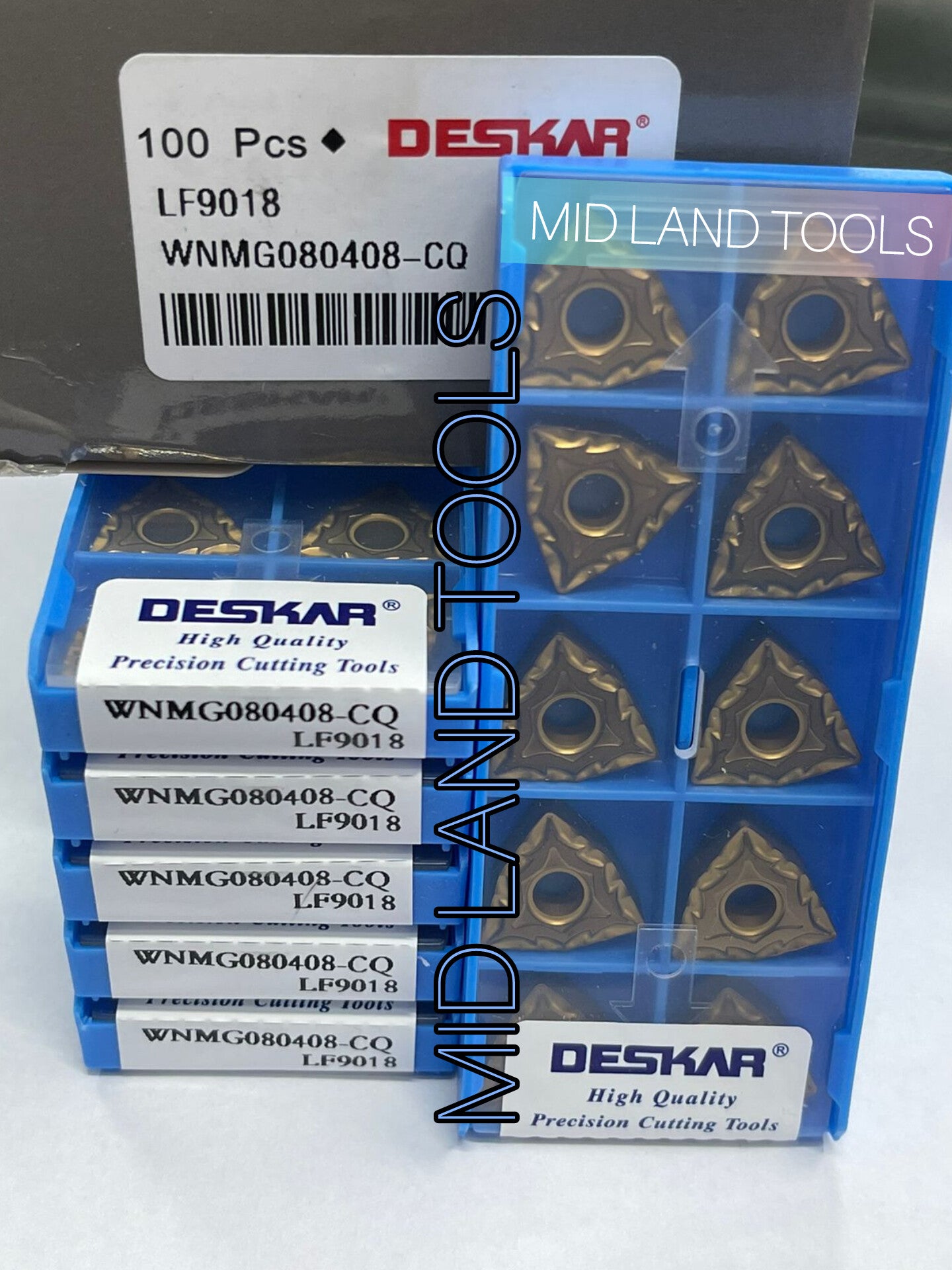 WNMG080408/12 CQ LF9018 TURNING INSERT (DESKAR)