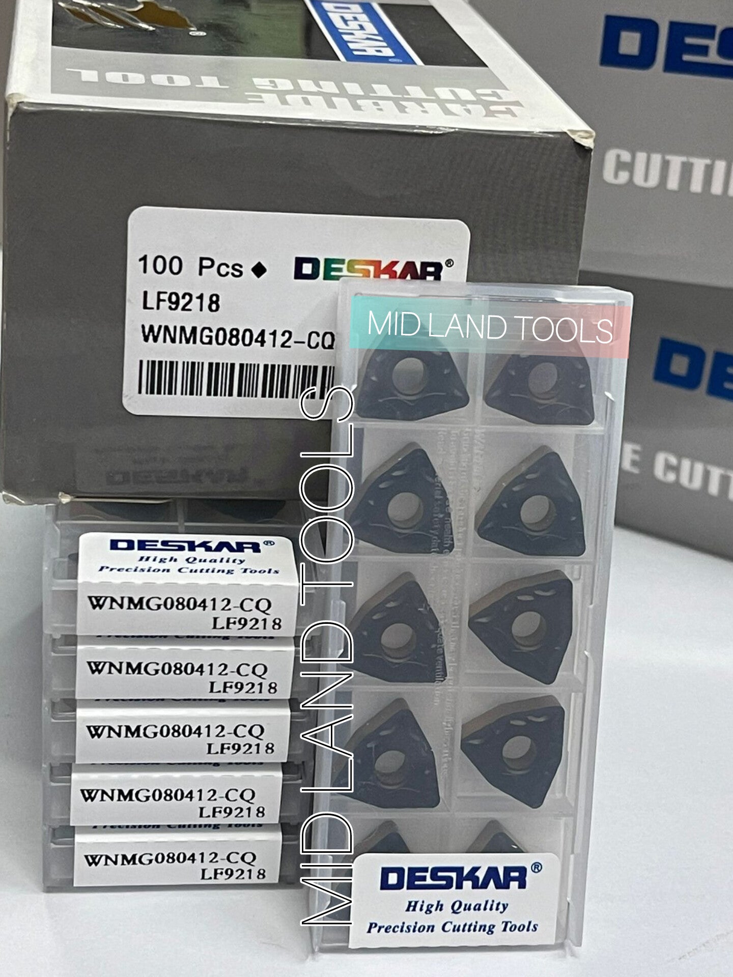 WNMG080408/12 CQ LF9218 TURNING INSERT (DESKAR)