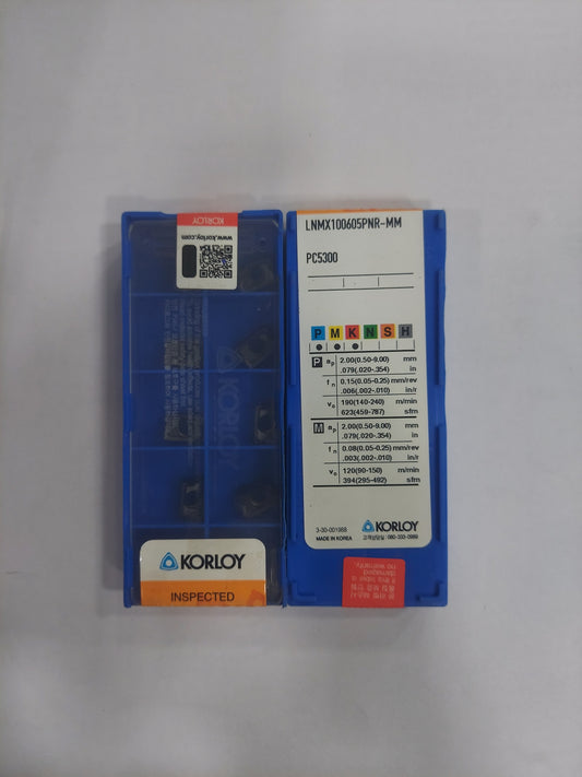 Milling LNMX Insert Korloy — Midland Tools India