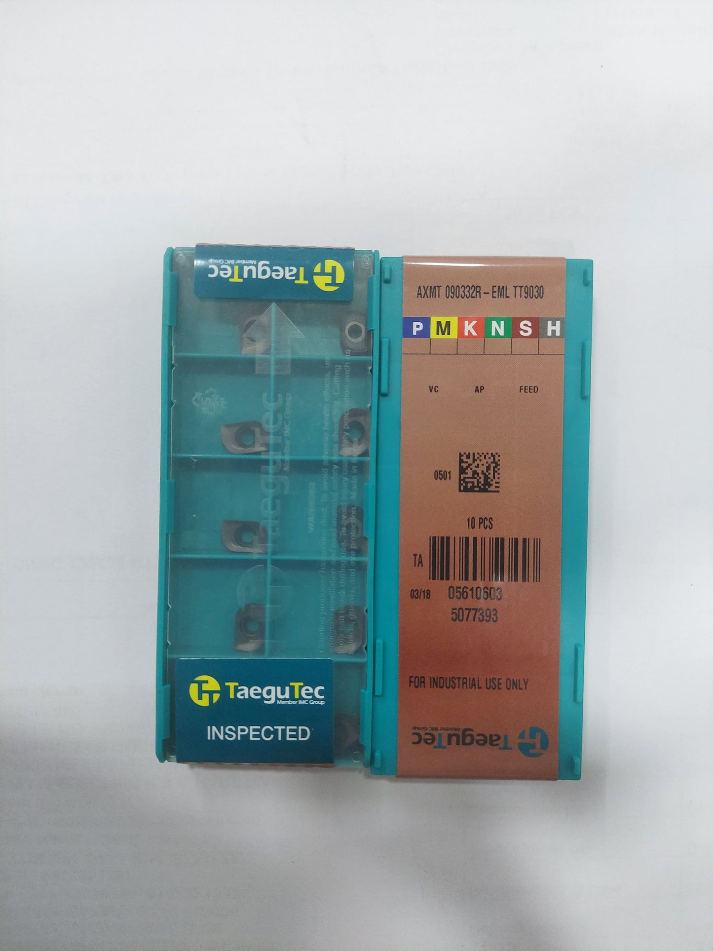 Milling AXMT Insert Taegeutec — Midland Tools India