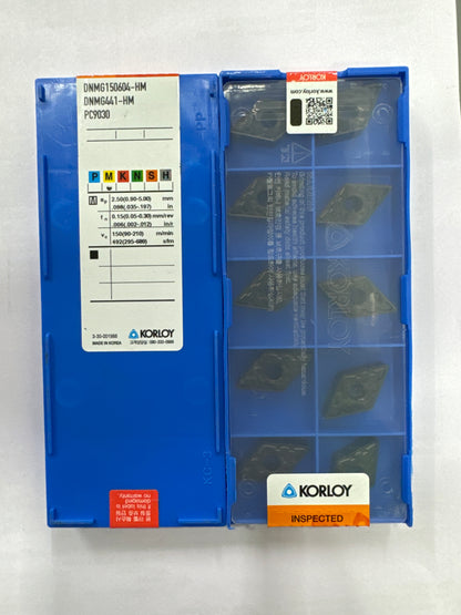 DNMG150604/08/12 TURNING INSERT (KORLOY)