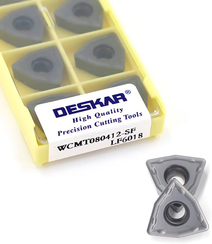 WCMT080412 SF LF6018 U-DRILL INSERT (DESKAR) — Midland Tools India