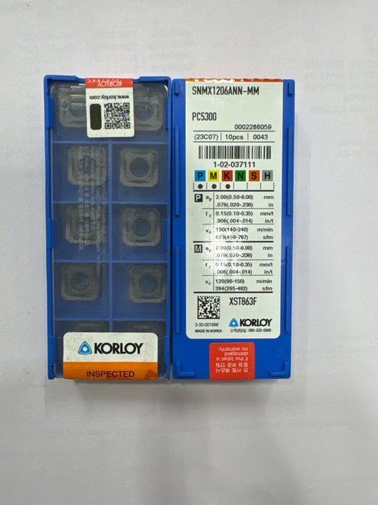 SNMX1206ANN TURNING INSERT (KORLOY)