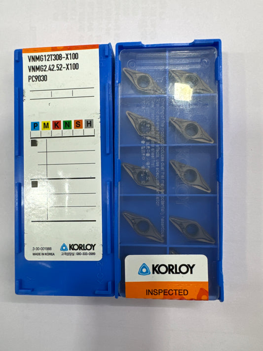 VNMG12T3-X100 PC9030 INSERT (KORLOY)