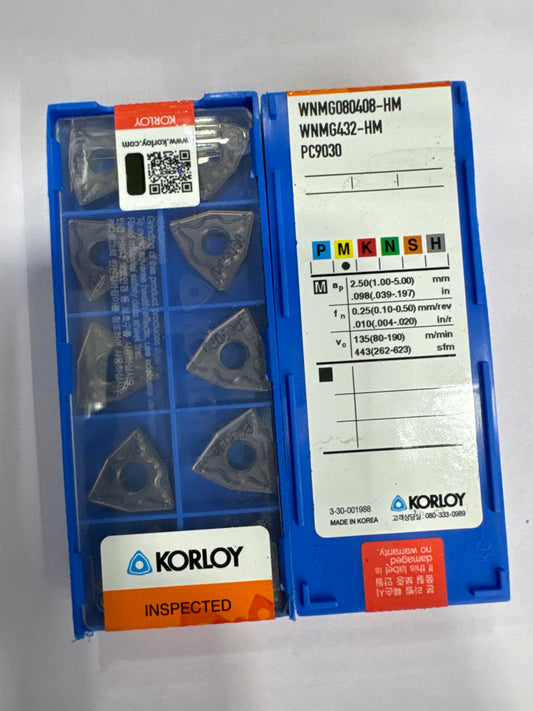 WNMG 0804 HM-PC9030 INSERT (KORLOY)