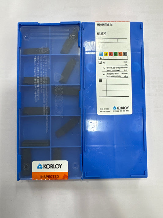 MRMN 500 GROOVING INSERT (KORLOY)