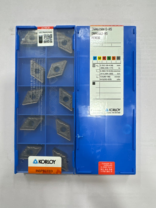 DNMG150604/08/12 TURNING INSERT (KORLOY)