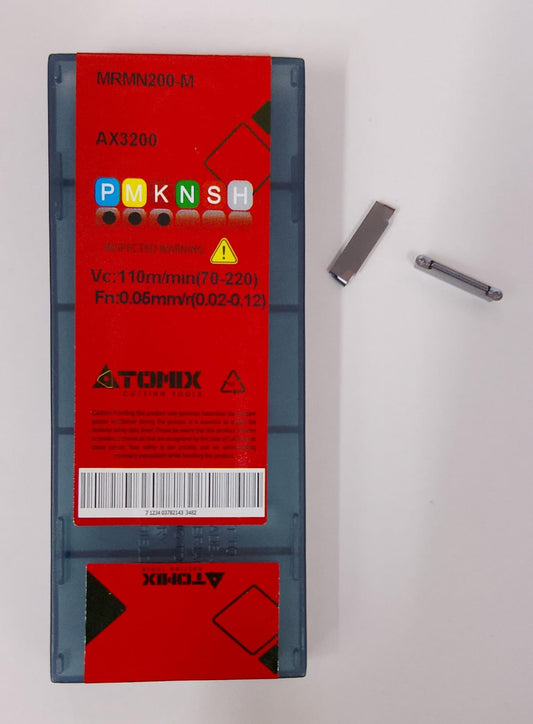 MRMN 200-M Groving Insert Atomix (Universal Grade)