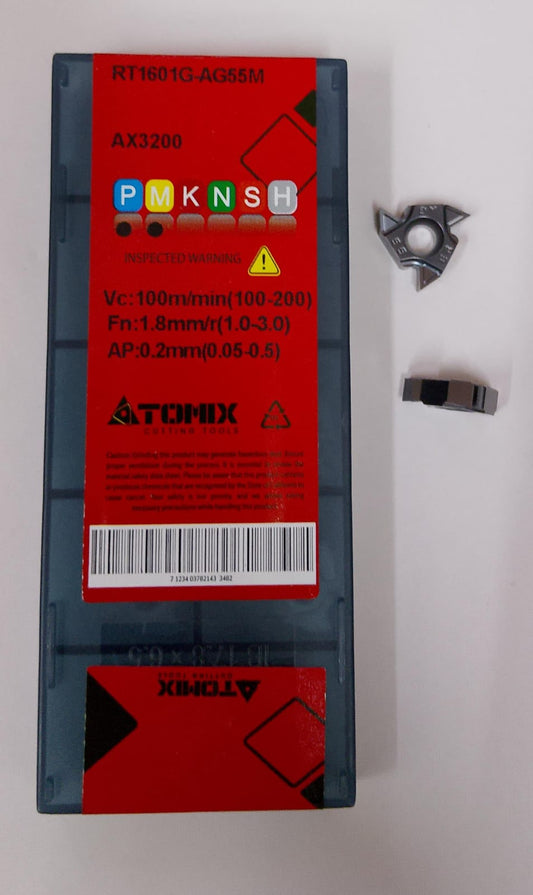 16ER AG55 Threading Insert Atomix (Universal Grade)
