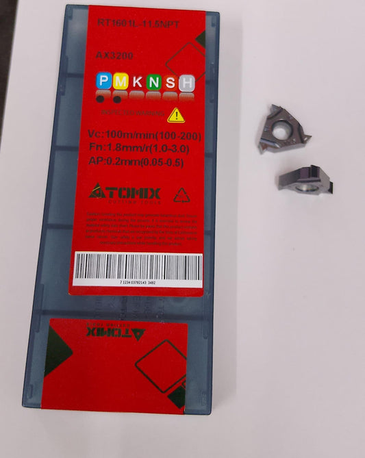 16IR 11.5NPT AX3200 Threading Insert Atomix (Universal Grade)