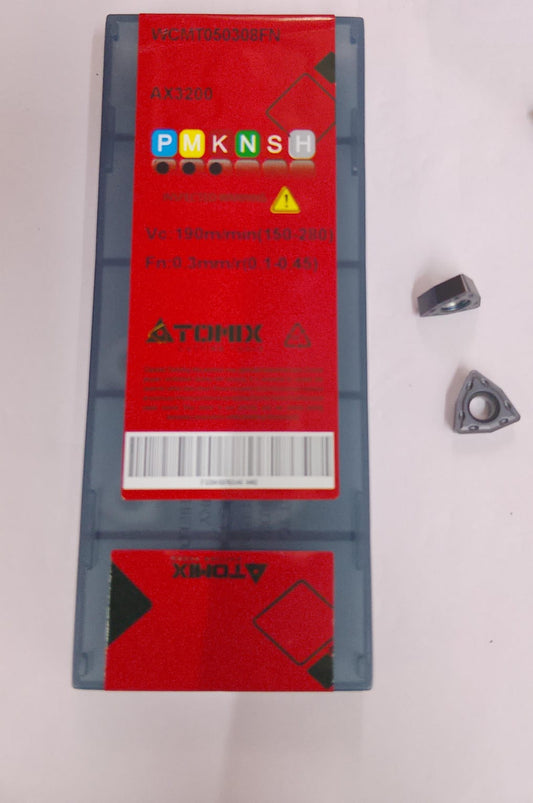 WCMT 050308FN AX3200 Drilling Insert Atomix (Universal Grade)
