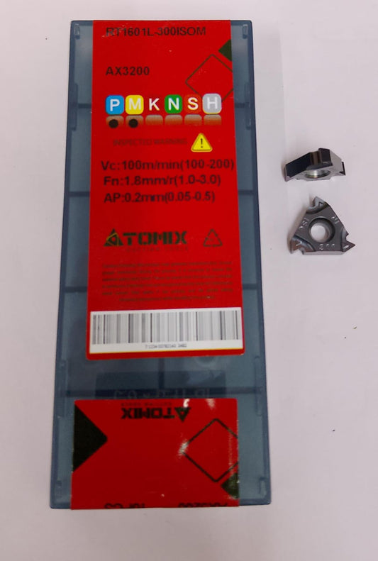 16IR 3.0ISO AX3200 Threading Insert (Atomix Universal Grade)