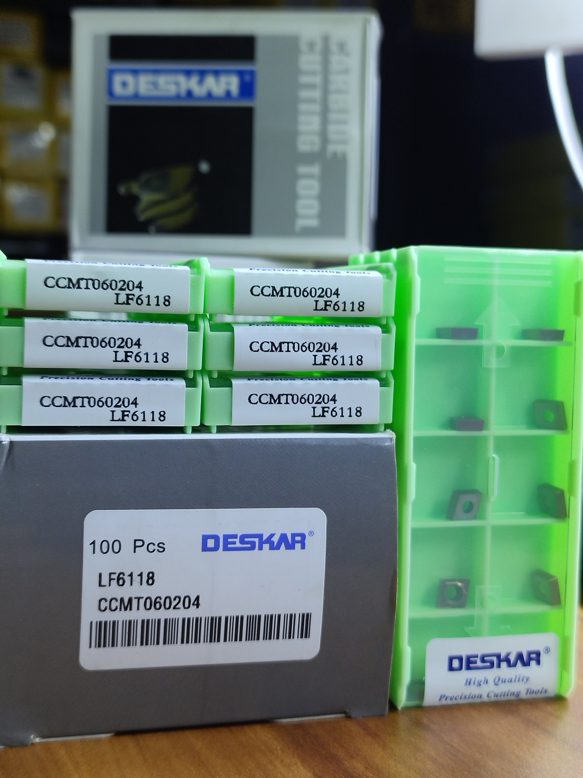 CCMT 0602 INSERT (DESKAR) — Midland Tools India