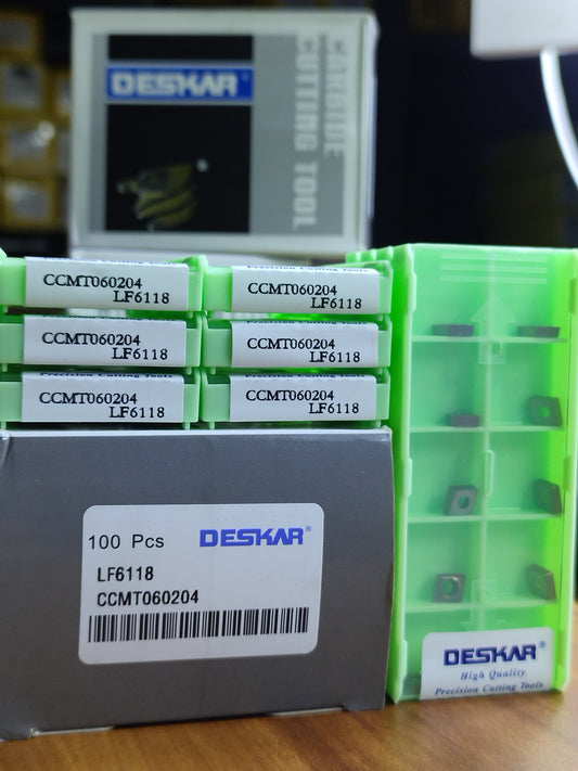 CCMT 0602 INSERT (DESKAR) — Midland Tools India