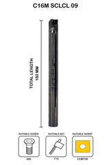 Carbide CCMT Boring Bar (SCLCL)