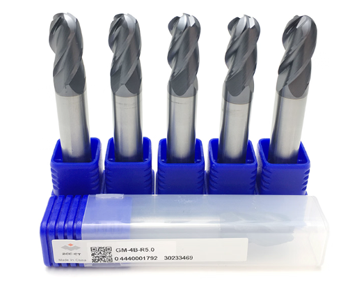 Ball Nose 4F — ZCCT (Ball Nose End Mill) — Midland Tools India