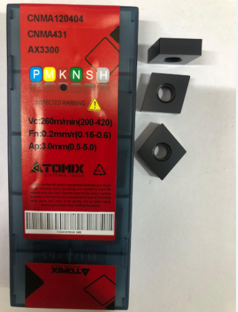CCMT120404-SL1 Turning Insert — Atomix — Midland Tools India