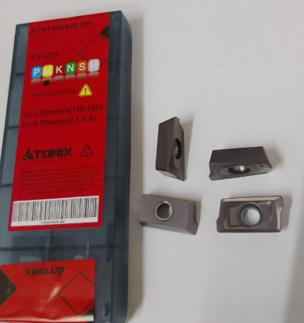 APKT160408-PM Milling Insert — Atomix — Midland Tools India
