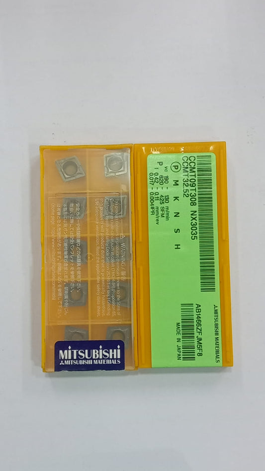 CCMT09T304/08 TURNING INSERT (MITSUBISHI)