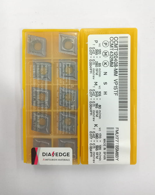 CCMT120408 TURNING INSERT (MITSUBISHI)