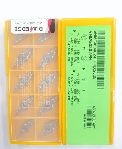 VNMG1602/04/08/12 TURNING INSERT (MITSUBISHI) — Midland Tools India — image 6