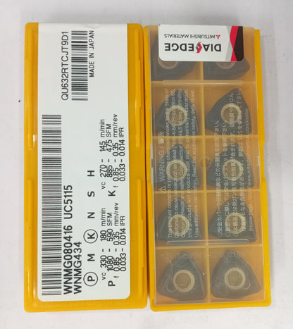 WNMG080404/08/12/16 TURNING INSERT (MITSUBISHI)