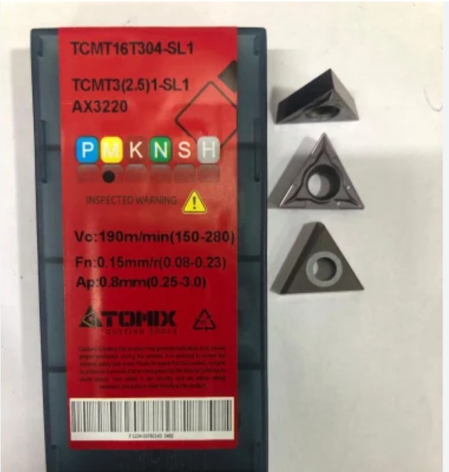 TCMT Atomix carbide insert box