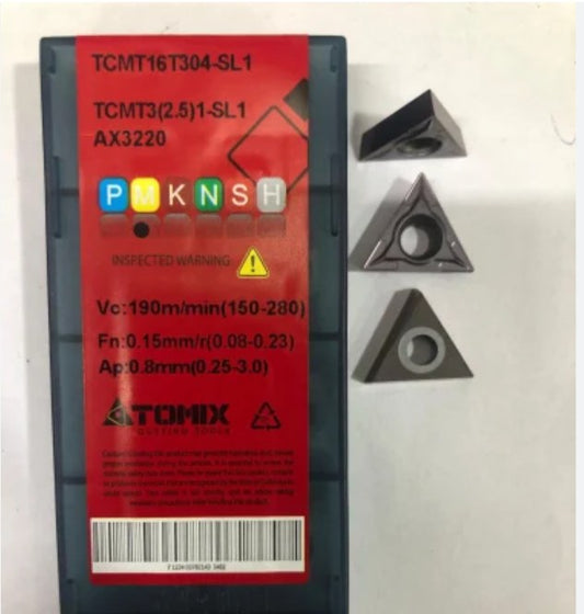 TCMT Atomix carbide insert box