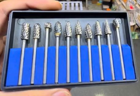midland-media-0731140c42da7be0a2cb9dce-cover | 10-Piece Carbide Burr Cutter Set – 6 mm Head × 3 mm Shank product cover